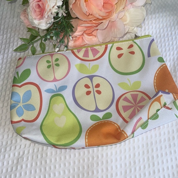 Clinique summer fruit makeup bag 8”x 6” - Picture 3 of 4